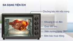 Lò nướng Electrolux 40 lít EOT4022XFG