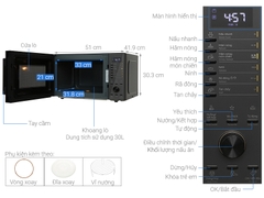 Lò vi sóng Electrolux 30 lít EMG30D22BM