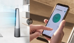 Máy Lọc Không Khí Kết Hợp Quạt LG PuriCare AeroTower FS15GPSF0