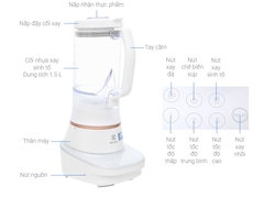 Máy xay sinh tố Electrolux E7TB1-50CW