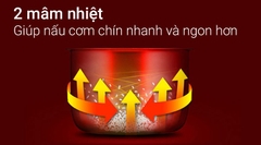 Nồi cơm điện Cuckoo 1.8 lít CR-1021
