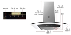 Máy hút mùi Electrolux EFC736GAR