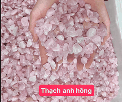 Đá Vụn Thạch Anh Hồng