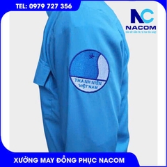 Áo sơ mi Hội Liên hiệp thanh niên tay dài