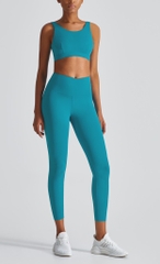 Legging chéo cạp không viền gấu - PYML031