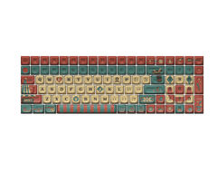 Dye-Sub PBT Keycaps - Circus Memory | Retro 