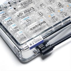 1% Transparent Mechanical Keyboard