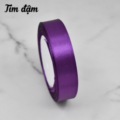 Cuộn ruy băng lụa trơn (bản 2cm)