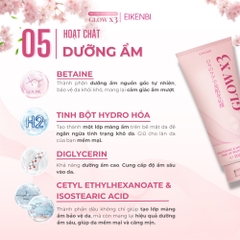 Kem Kích Trắng Body Nâng Tone Glow X3 Eikenbi 200gr