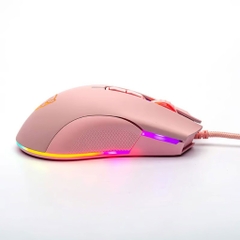 Chuột Gaming Motospeed V70 Led RGB - Pink