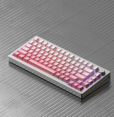 Bàn phím MonsGeek M1 QMK Silver (AKKO sw v3 - Cream Yellow pro)