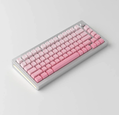 Bàn phím MonsGeek M1 QMK Silver (AKKO sw v3 - Cream Yellow pro)