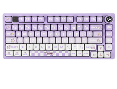 BÀN PHÍM CƠ LEOBOG Hi75 GAMING CÓ DÂY (Phiên bản màu tím trắng/ Magic/ Nimbus V3 switch)