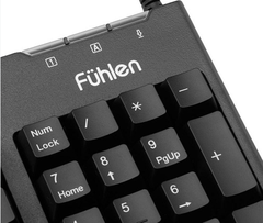 Bàn phím Fuhlen L411 (USB/đen)