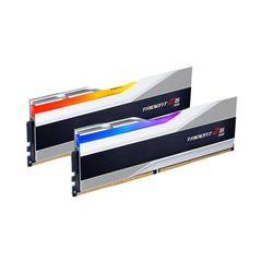 Ram PC GSkill Trident Z5 32GB DDR5 6000MHz RGB (2x16GB) (F5-6000J4040F16GX2 TZ5RS) - SILVE