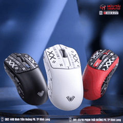 Chuột không dây và có dây gaming AULA SC580 màu đen, màu đỏ, màu trắng