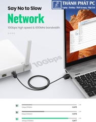 Cáp mạng Cat7 Ultra Slim dài 5m Ugreen 80419