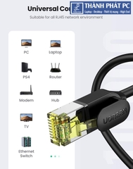 Cáp mạng Cat7 Ultra Slim dài 5m Ugreen 80419
