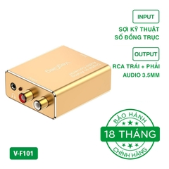 Bộ chuyển đổi Âm thanh VegGieg Số sang Quang V-F101