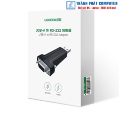 Đầu chuyển đổi USB 2.0 to Com âm DB9 rs232 Ugreen 80111