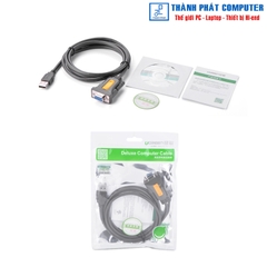 Cáp chuyển đổi USB to Com RS232 âm dài 1,5m Ugreen 20201
