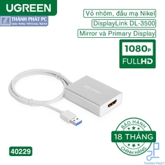 Cáp chuyển đổi USB 3.0 to HDMI Ugreen 40229