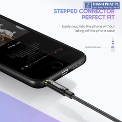 Cáp chia 2 cổng Audio 3.5mm dài 20cm Ugreen 70102