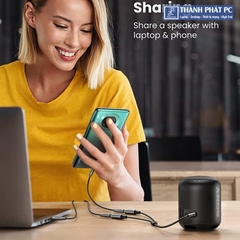 Cáp chia 2 cổng Audio 3.5mm dài 20cm Ugreen 50253