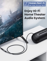 Cáp nối dài âm thanh AUX 3.5mm dài 2m Ugreen 50241