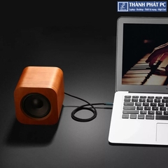 Cáp AUX 3.5mm bện Nylon bẻ góc 90 độ dài 0,5m Ugreen 60178