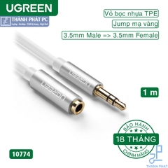 Cáp nối dài Audio 3.5mm dài 1m Ugreen 10774