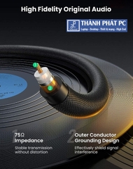 Cáp Audio Coaxial RCA to RCA dài 1M Ugreen 70684
