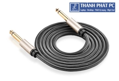 Cáp Audio 6.5mm bọc dù mạ vàng dài 2m Ugreen 10638