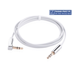 Cáp Audio 3.5mm 1m đầu bẻ góc 90 độ Ugreen 10757