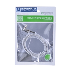 Cáp Audio 3.5mm 1m đầu bẻ góc 90 độ Ugreen 10757
