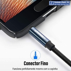 Cáp nối dài âm thanh AUX 3.5mm có Mic dài 0,5m Ugreen 40672