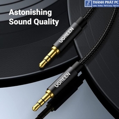 Cáp âm thanh 3.5mm 2 đầu dương dài 2m Ugreen 50363