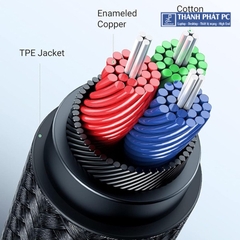 Cáp âm thanh 3.5mm 2 đầu dương dài 2m Ugreen 50363