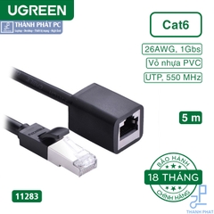Cáp mạng đúc sẵn Cat6 nối dài 5m Ugreen 11283