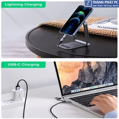 Cáp USB A sang Lightning+Type-C 3A dài 1m Ugreen 50792