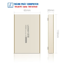 Thiết bị nhận tín hiệu HDMI 120M qua LAN Cat5e/Cat6 Ugreen 40283 (Receiver)