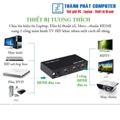 Bộ chia cổng HDMI 1 ra 2 4K30Hz Ugreen 40201