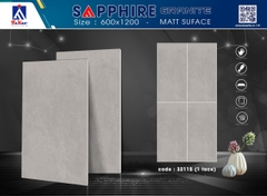 Gạch ốp lát SHAPPHIRE 600x1200mm - Matt Suface