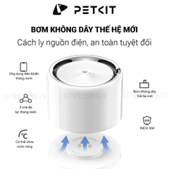 Máy Lọc Nước Cho Chó Mèo Bơm Không Dây Petkit EverSweet 3 Pro UVC