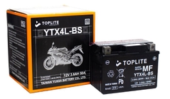 ẮC QUY TOPLITE XE MÁY & PKL YTX4L