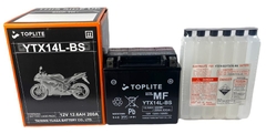 ẮC QUY TOPLITE XE MÁY & PKL YTX14L