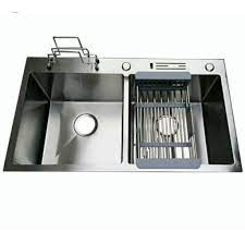 Chậu Rửa Chén Inox 304 - 2B Nguyên Khối HLC 8245 DT