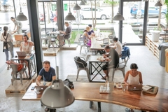 Quán Cafe theo phong cách Công Nghiệp - 43 Factory Đà Nẵng