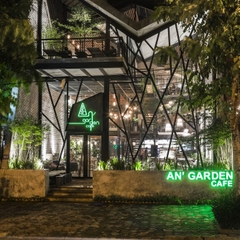 Quán Cafe theo phong cách Công Nghiệp - An Garden