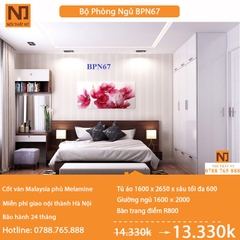 Nội thất phòng ngủ thiết kế BPN67